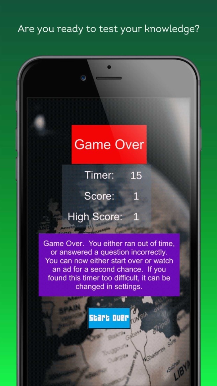 Geography Trivia Challenge