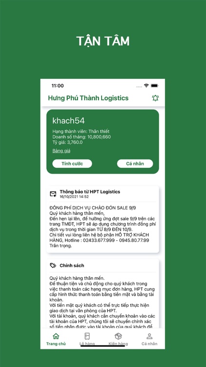 Hưng Phú Thành Logistics screenshot-5