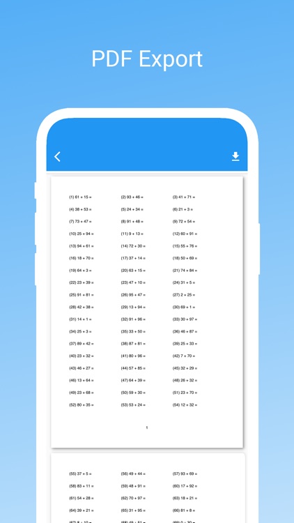 Mental Arithmetic Challenge