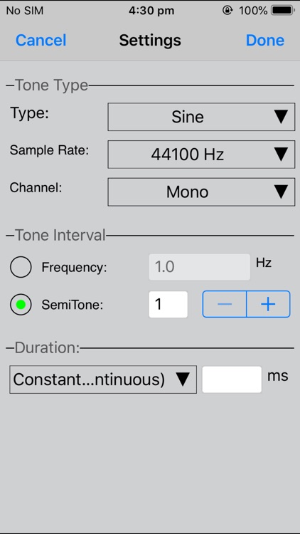 ToneGen Audio Tone Generator