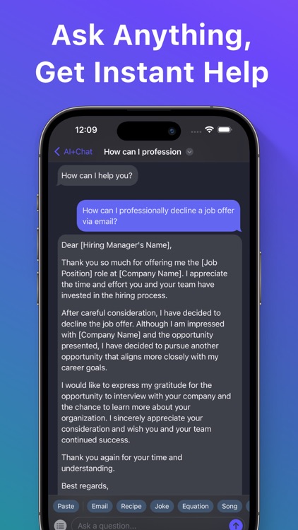AI+Chat Ask ChatBot Assistant