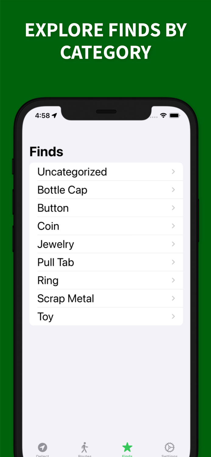 LuckyFind Metal Detecting App