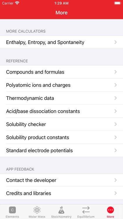 ChemCalc: Chemistry Calculator screenshot-9