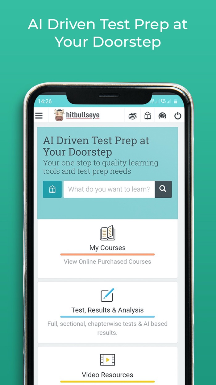 Hitbullseye Test Prep App