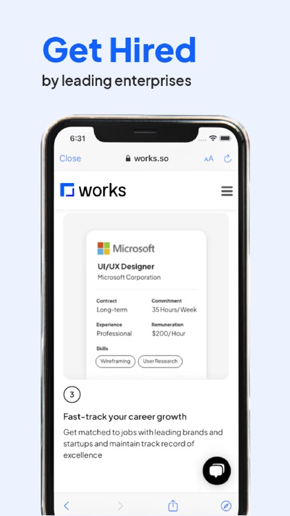 Works: Hire Top 3% Freelancers