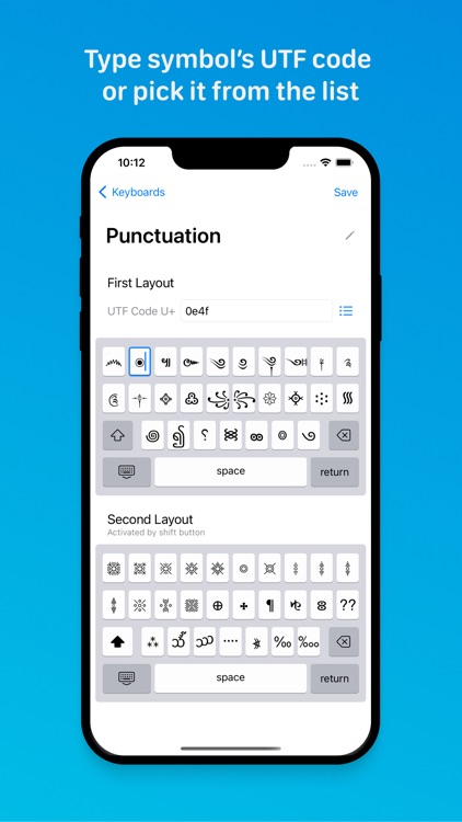 xkbrd - Keyboard for iPhone