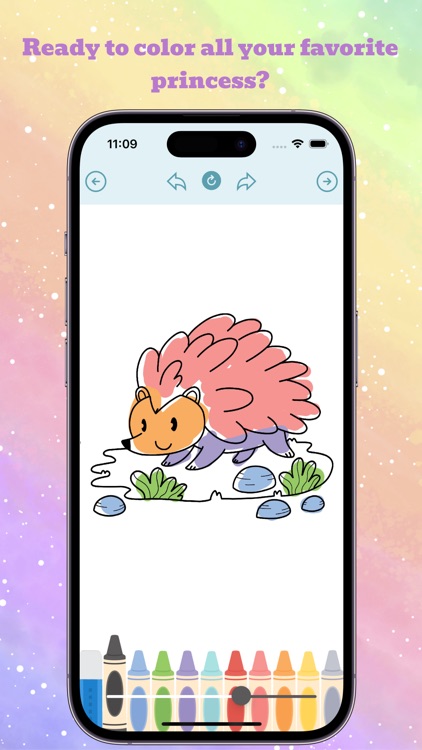 Coloring Pages: Animal &Number screenshot-3