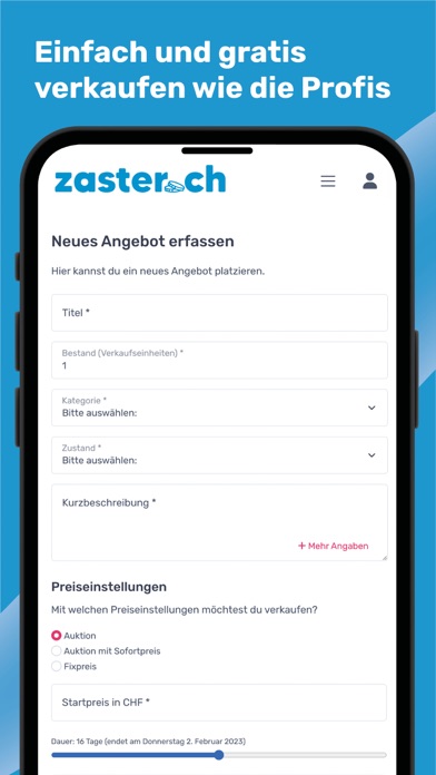zaster.ch screenshot 4