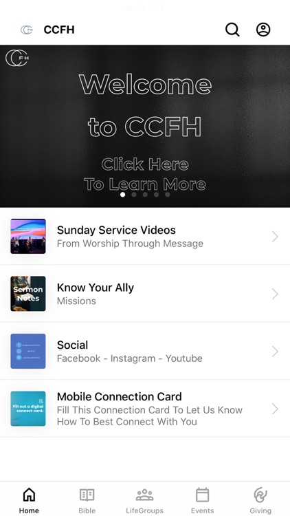 CCFH Mobile App