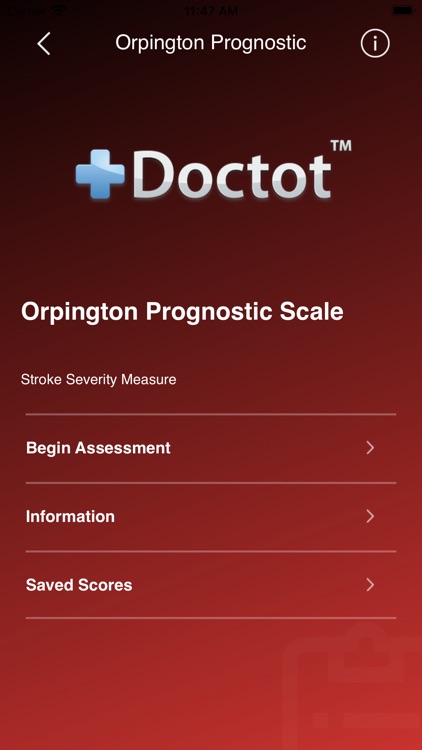 Orpington Prognostic Scale