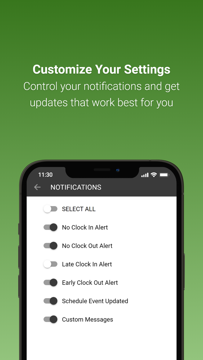 OrbitalShift Time Clock App