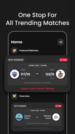 Game screenshot CrickLine IPL Live Score 2023 apk