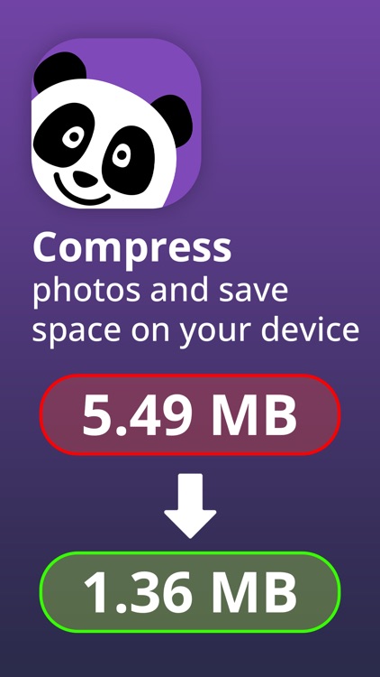 Panda Compress Photos & Resize by Mohit Rudani