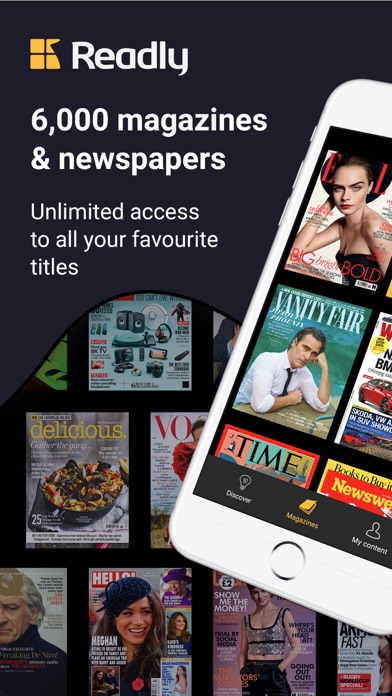 Readly-Magazines & Newspapers