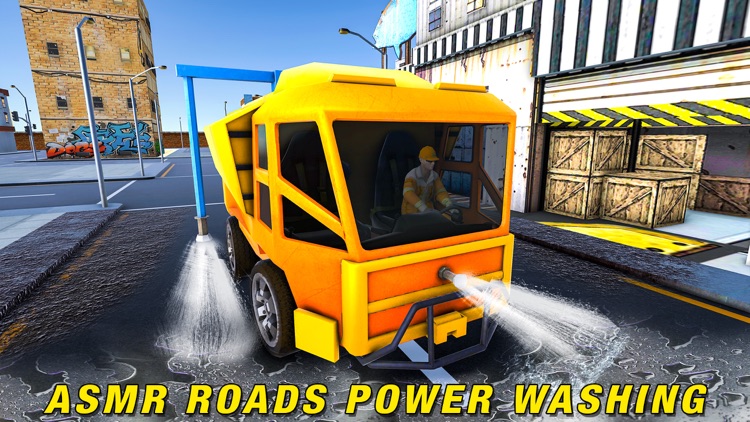 Road Power Wash Truck screenshot-3