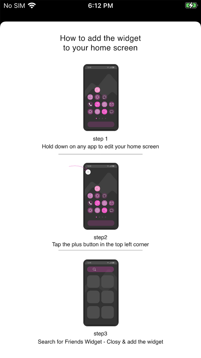Friends Widget - Closy