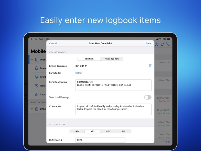 Boeing Mobile Logbook