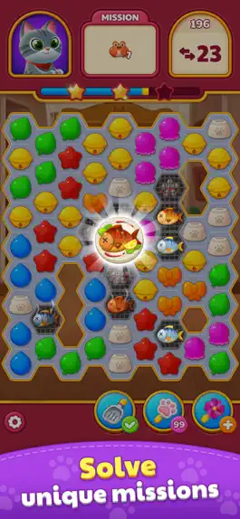 Game screenshot Kitten Pop: cat fish puzzle mod apk