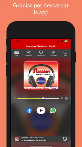 Game screenshot Passion Christian Radio mod apk