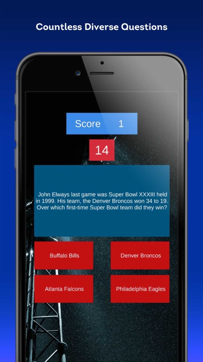 Super Bowl Trivia Game