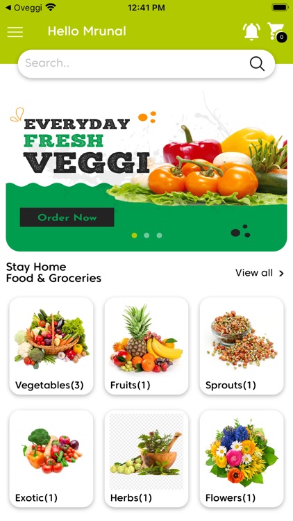 Online Grocery App