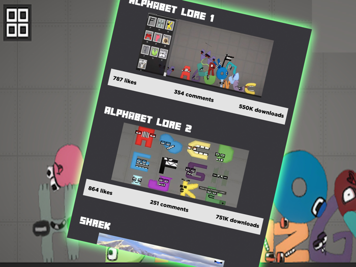 Alphabet For Melon Playground