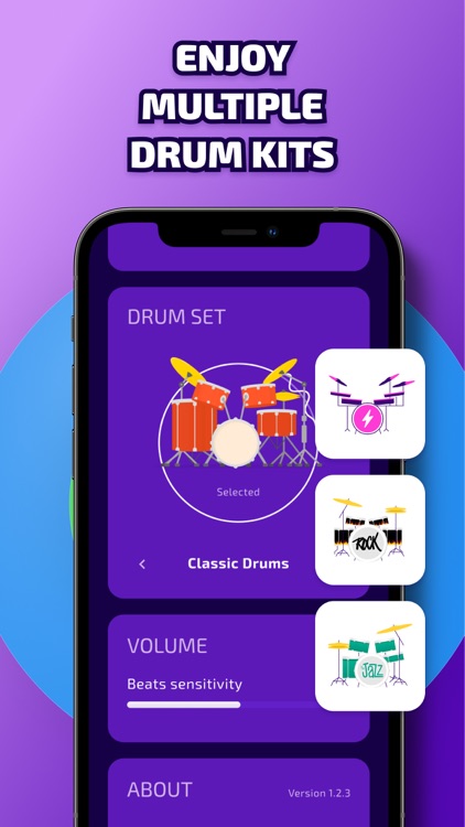 AI Drums: Play Real Drum Music