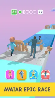 avatar transform race iphone screenshot 2