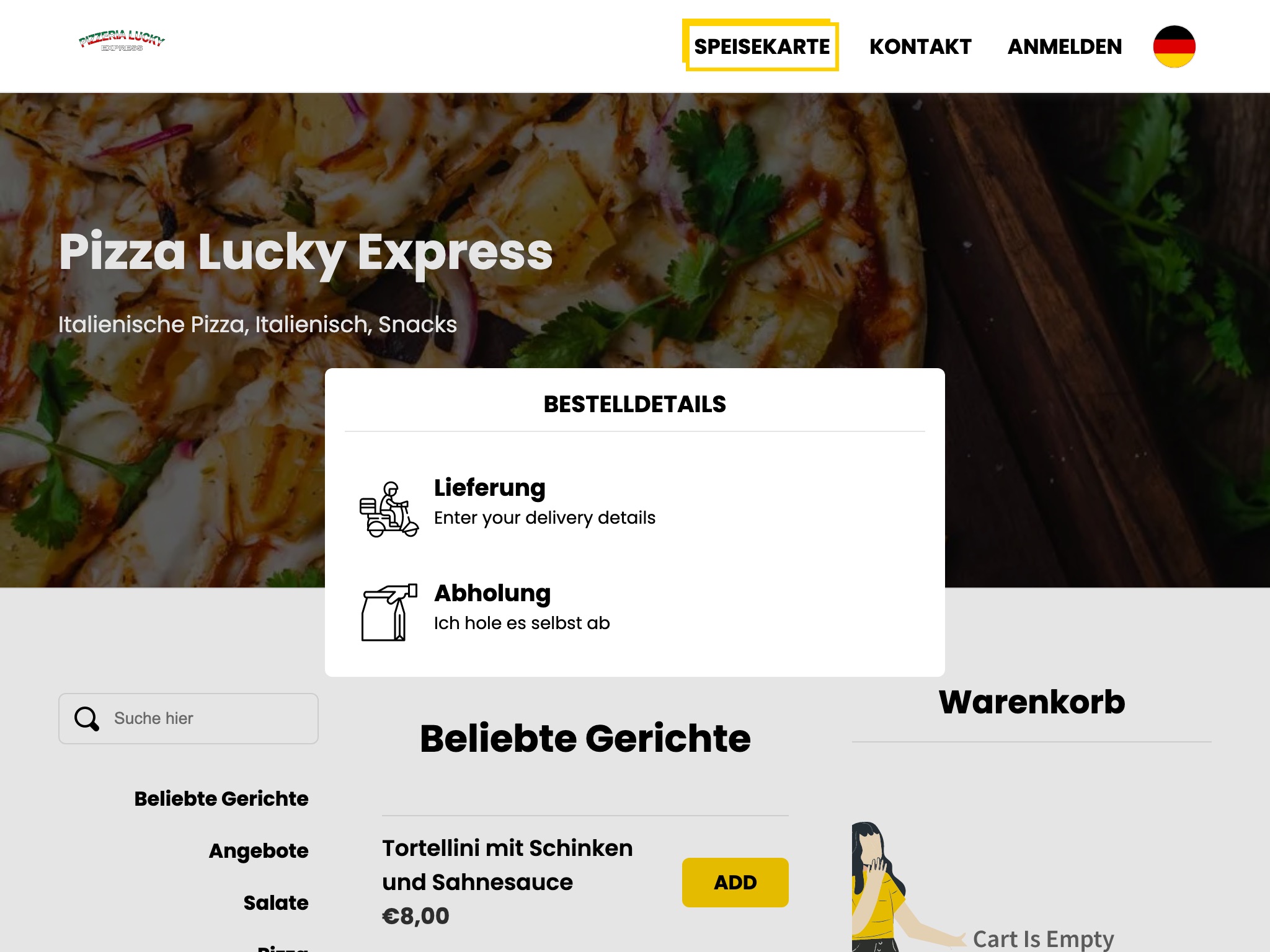 Pizza Lucky Express screenshot 2