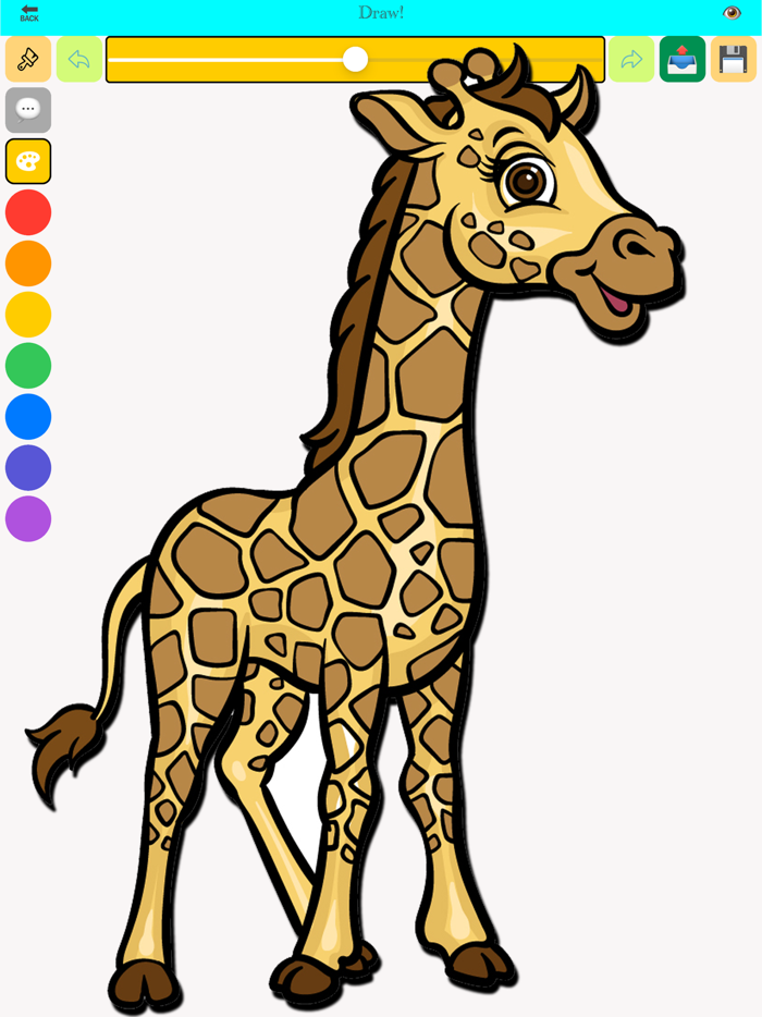 Coloring Book for Funny Animal