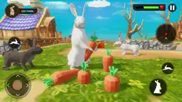 Game screenshot Rabbit Sim: мило Кролик Игра mod apk