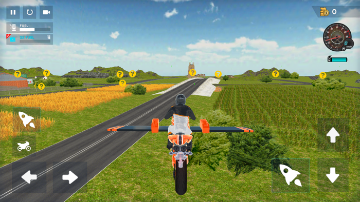 Flying Motorbike Bike Pilot