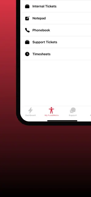 Screenshot 3 FuseMetrix App iphone