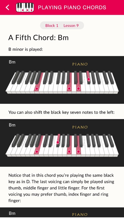 Playing Piano Chords screenshot-5