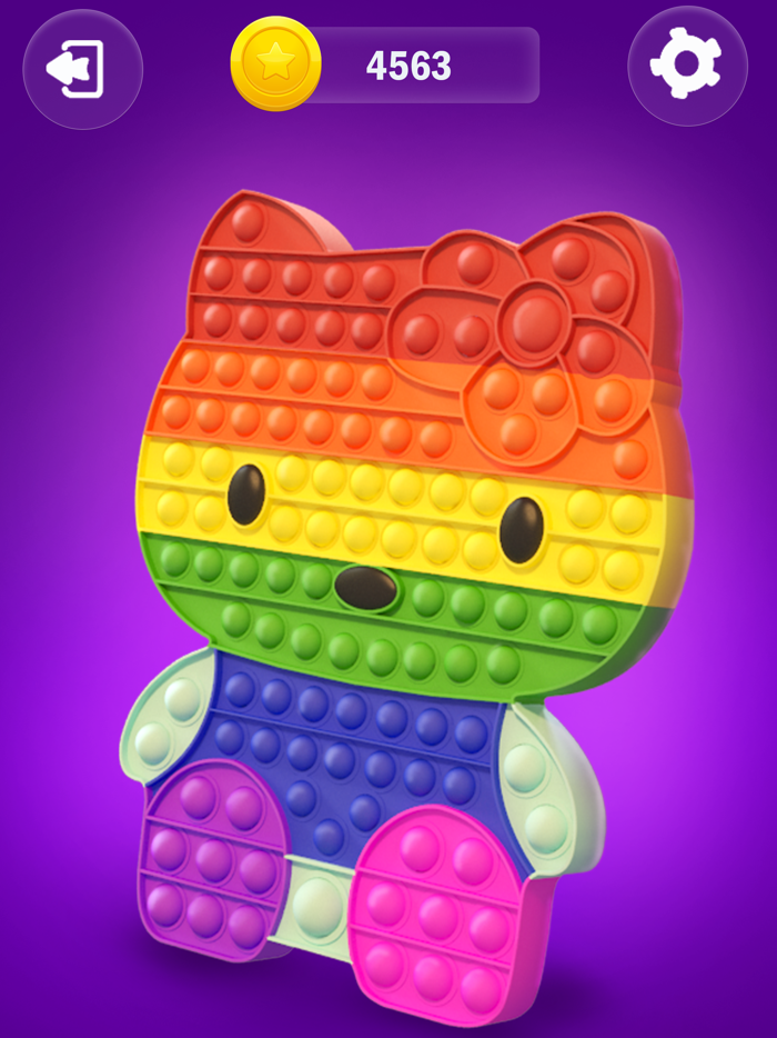 Pop it 3D ASMR fidget toy