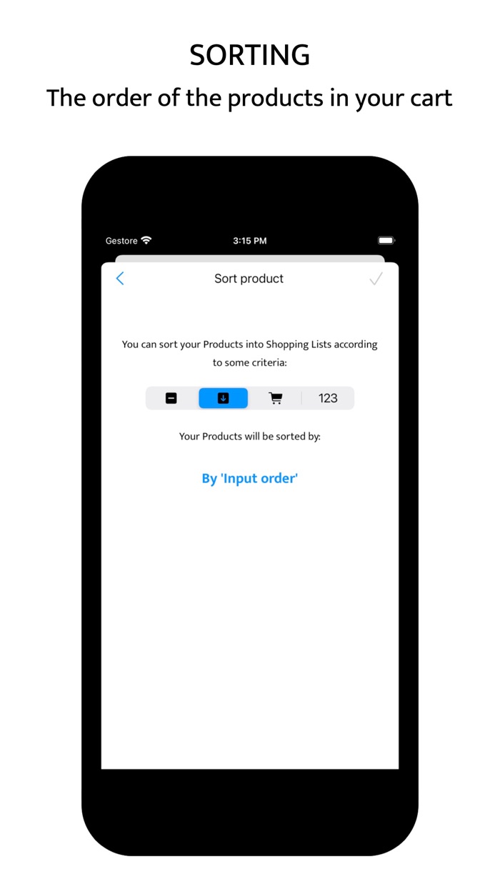 QuickList simple Shopping List