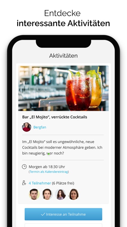 Spontacts Aktivitäten & Events screenshot-4