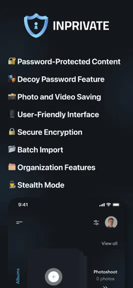 Game screenshot InPrivate: Private Photo Vault mod apk