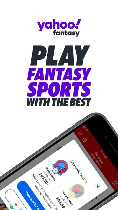 Yahoo Fantasy: Football & more的使用截图[1]
