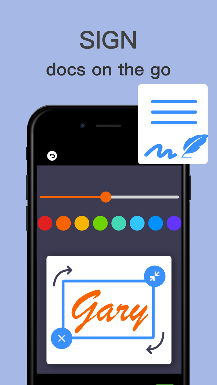 Scanner app-Scan file to PDF