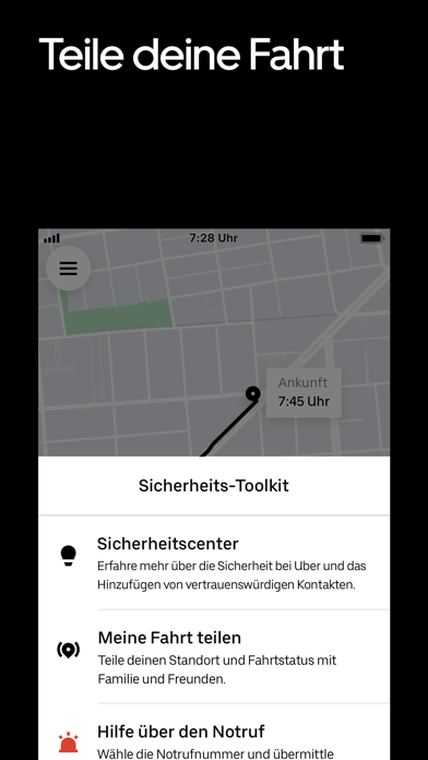 Uber app screenshot 4 by Uber Technologies, Inc. - appdatabase.net