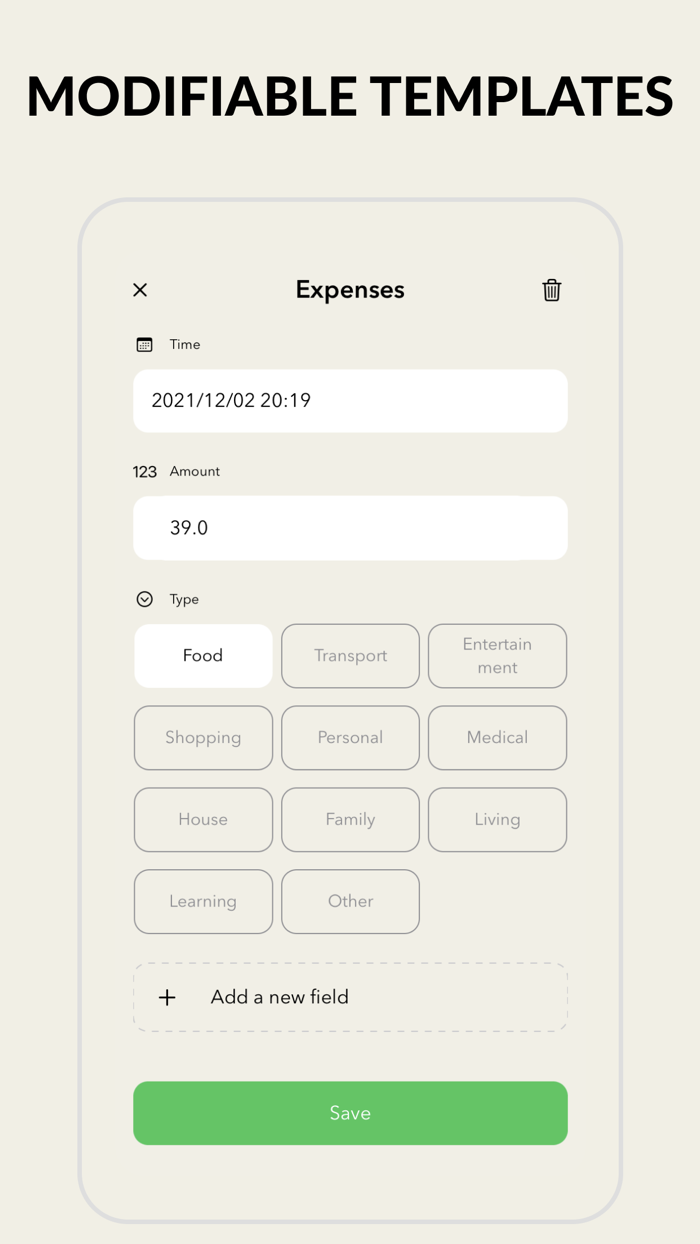 Trac Any Type Habit Tracker