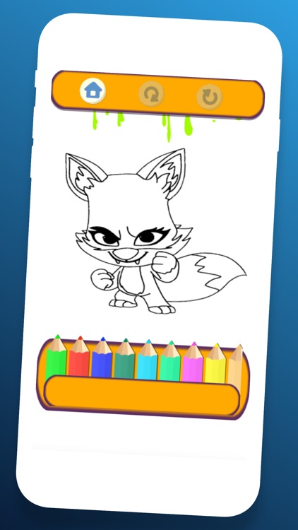 Angry Zoba Coloring