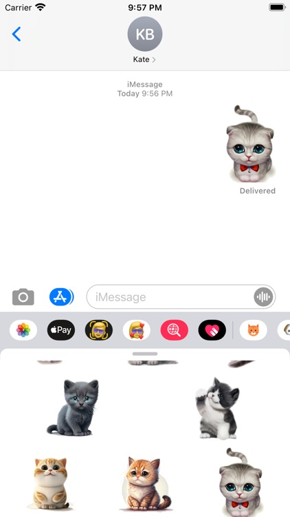 Kitten Stickers screenshot-4