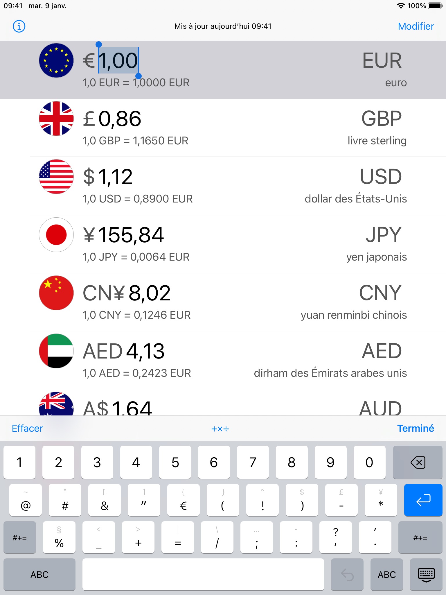 Currency Today screenshot 2