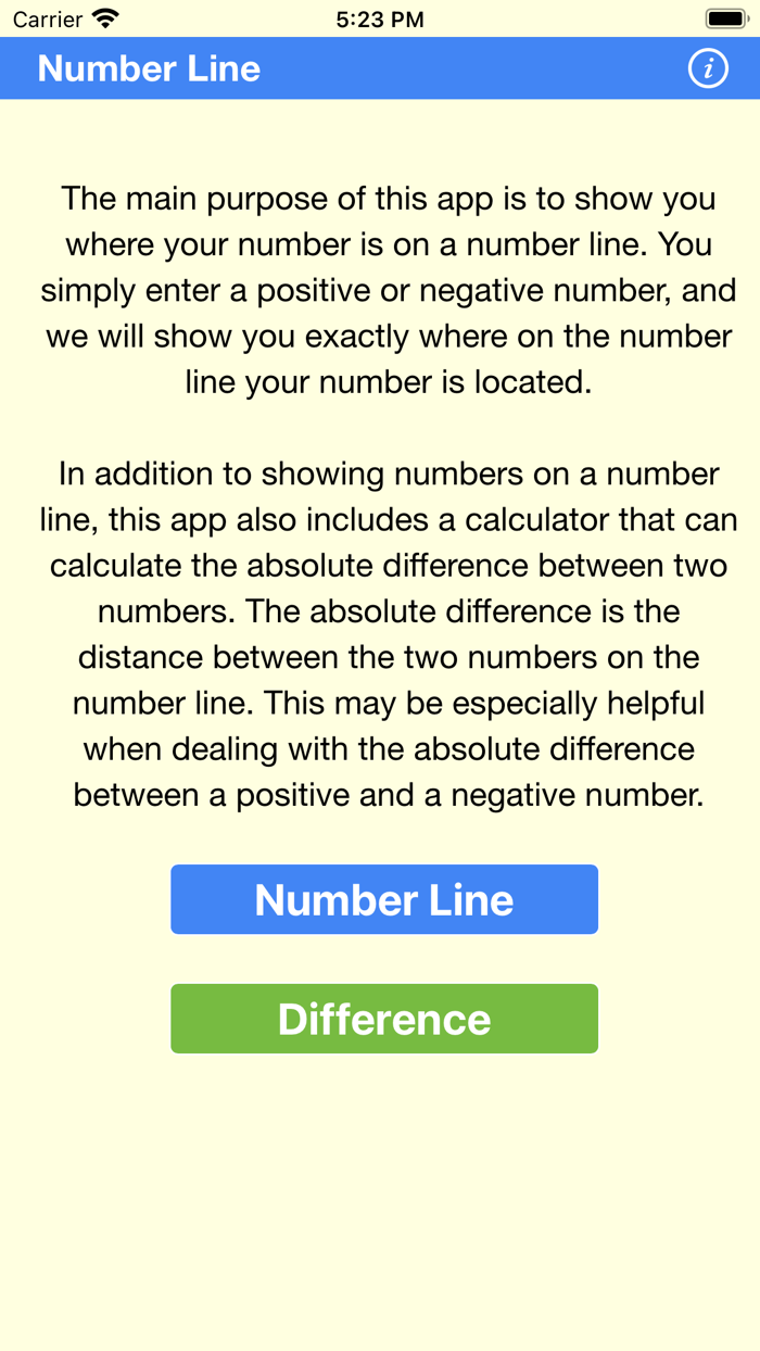 The Number Line
