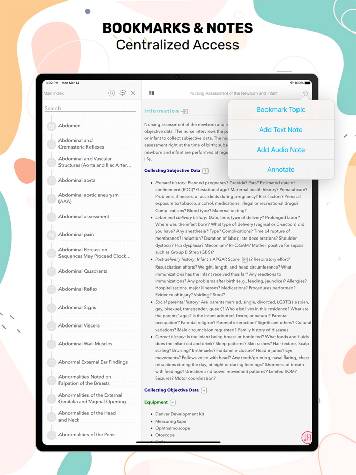 Nurses HBK Health Assessment