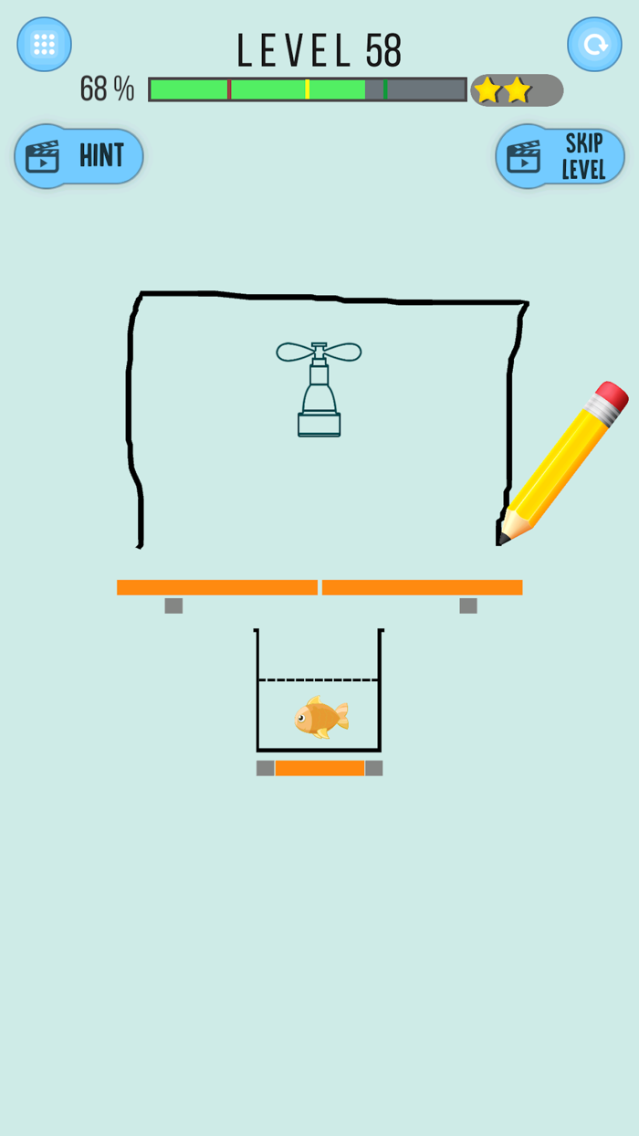 Rescue the Fish - Puzzle Game