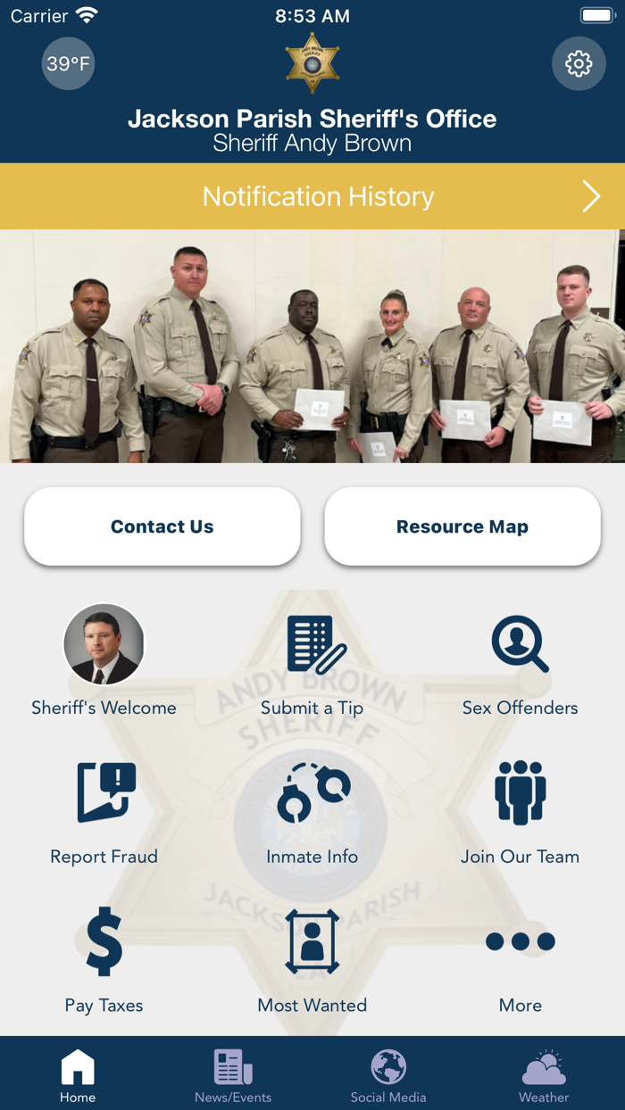 Jackson Parish Sheriff, LA