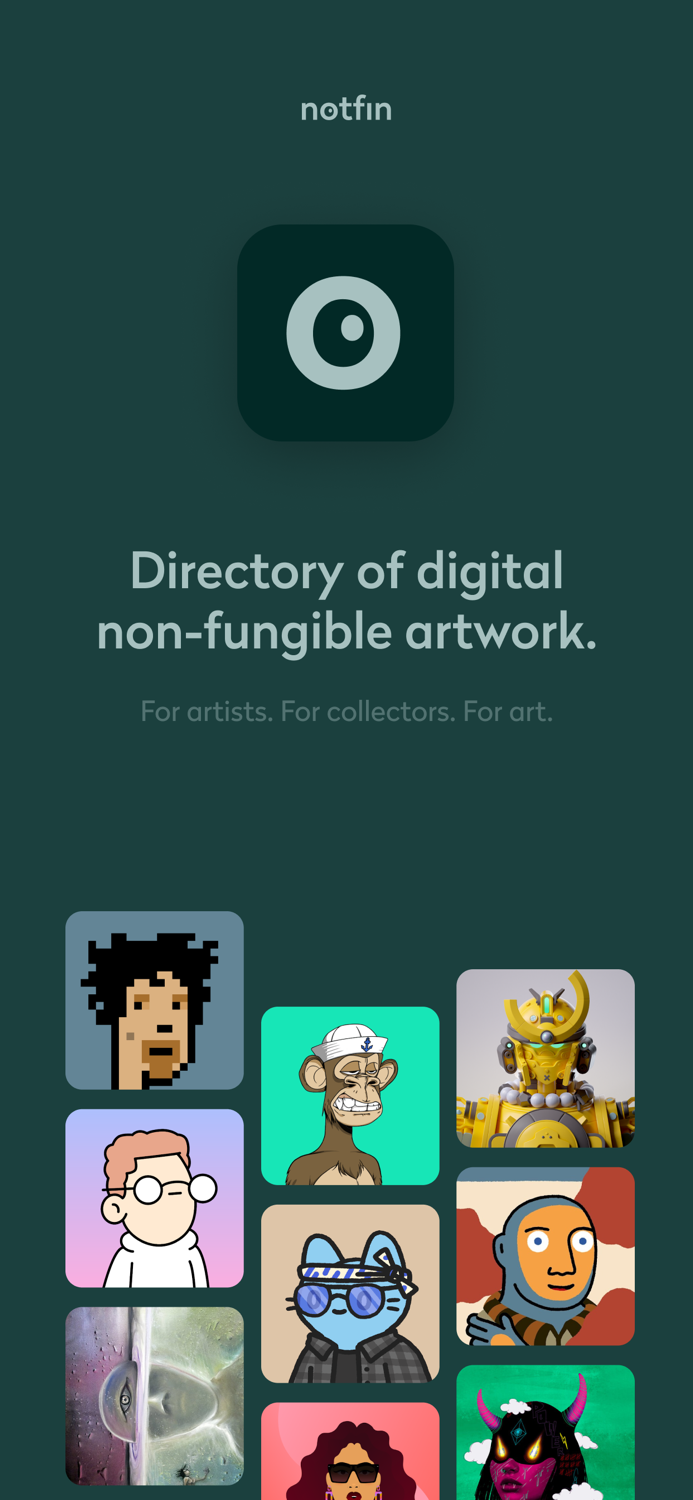 notfin New NFT  crypto art